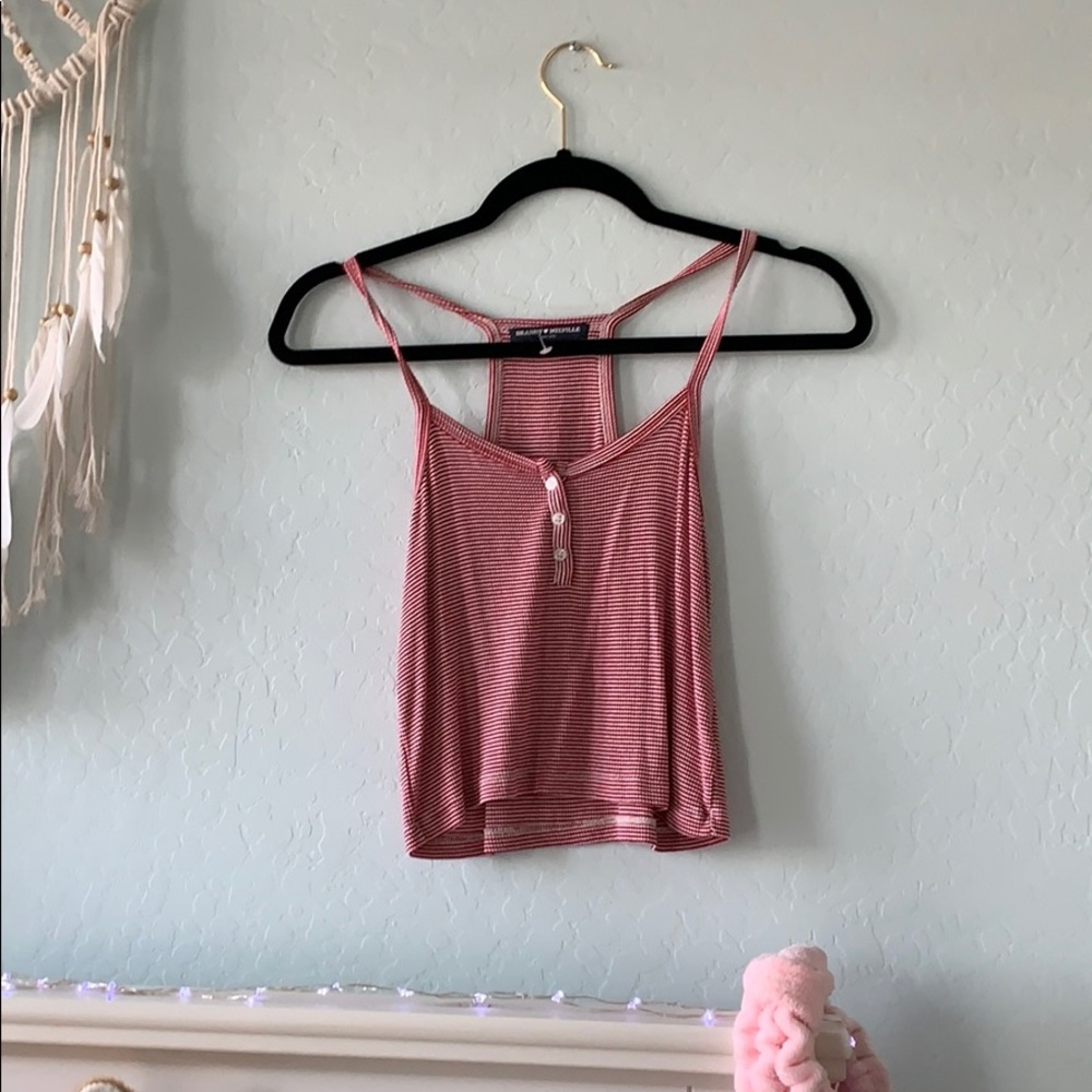 BRANDY MELVILLE STRIPED TANK TOP